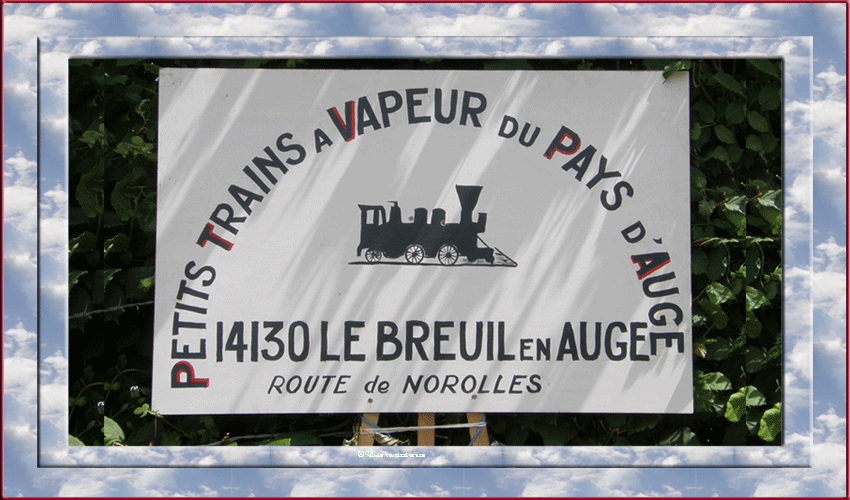 Les petits trains vapeur du Pays d'Auge